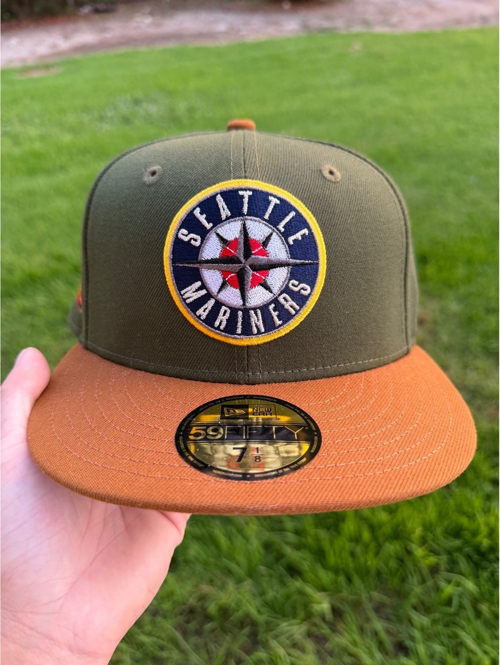 Seattle Mariners 40th Anniv 59FIFTY Fitted Hat Size 7 1/8